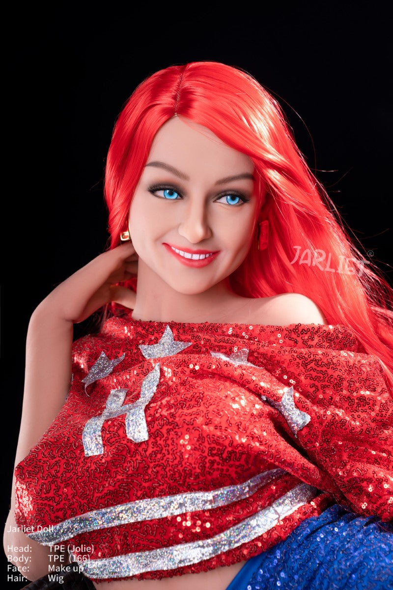 Jolie poupée sexuelle (Jarliet 166 cm bonnet C TPE)