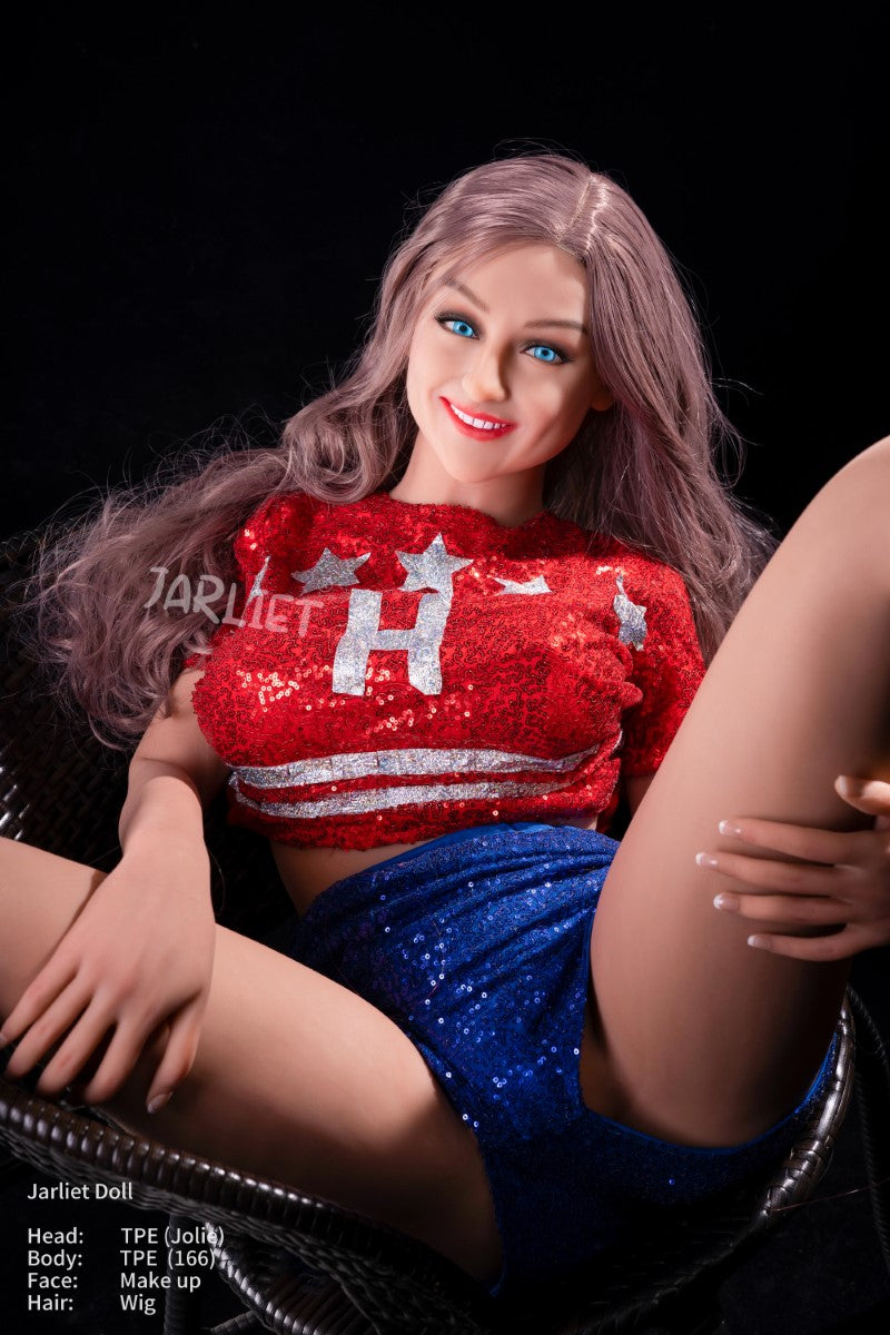 Jolie poupée sexuelle (Jarliet 166 cm bonnet C TPE)