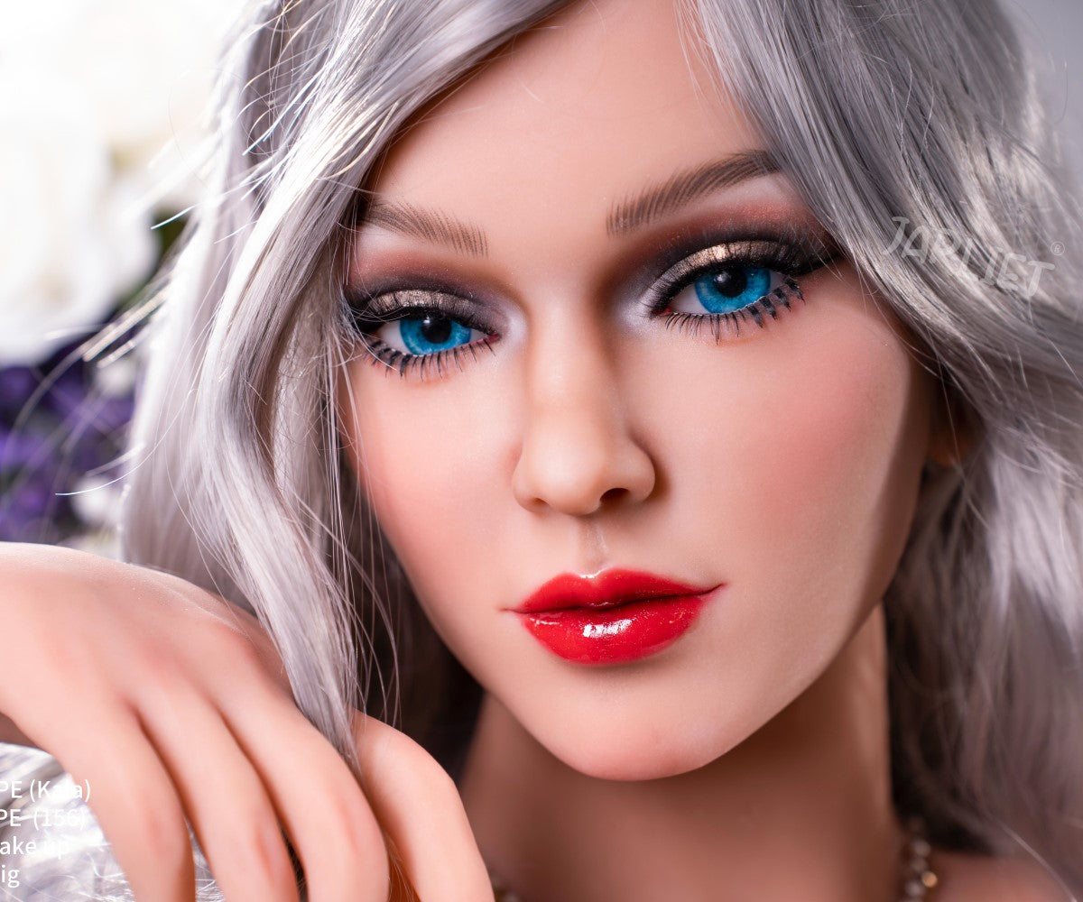 Chauve poupée sexuelle (Jarliet 156 cm bonnet B TPE)