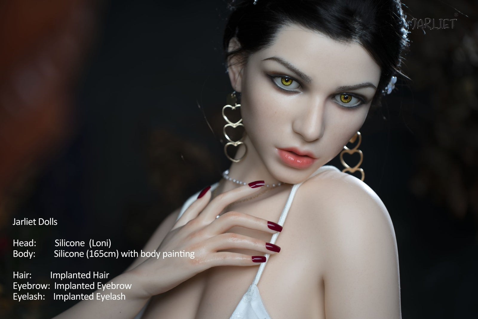 Loni poupée sexuelle (Jarliet 165 cm C-Cup Silicone)