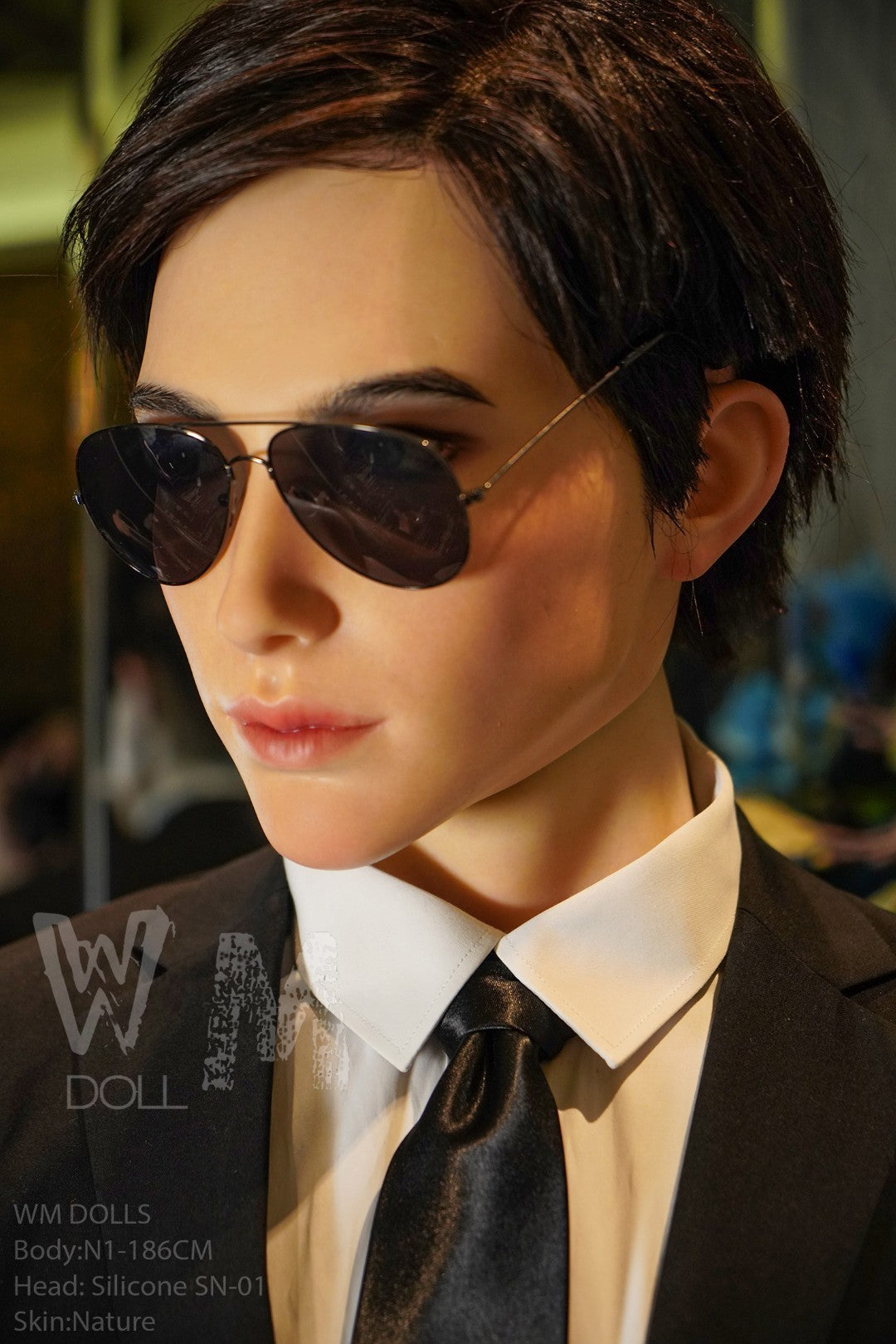 Kenji mâle poupée sexuelle (WM-Doll 186 cm #N1 Silicone)