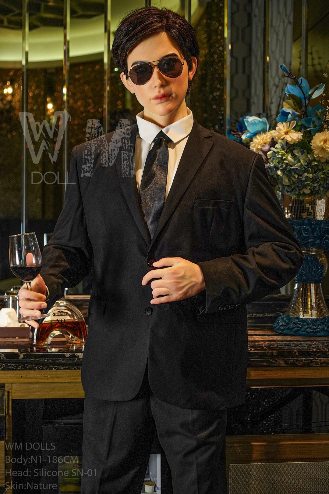 Kenji mâle poupée sexuelle (WM-Doll 186 cm #N1 Silicone)