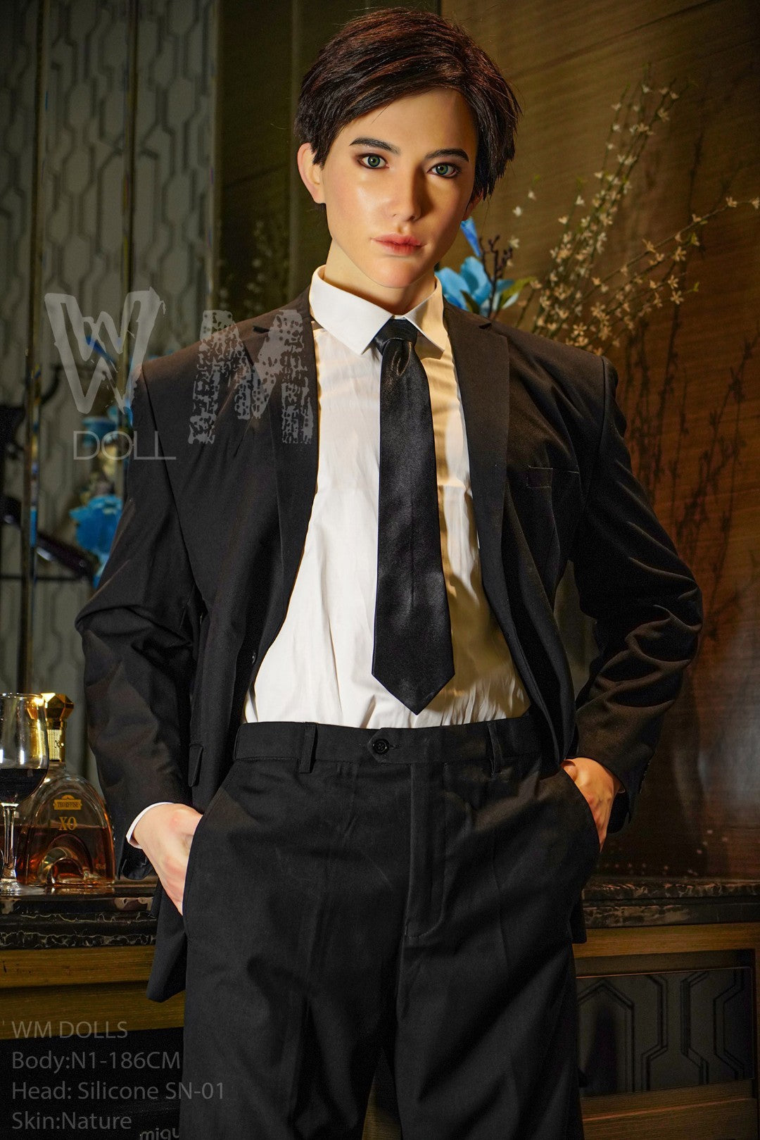 Kenji mâle poupée sexuelle (WM-Doll 186 cm #N1 Silicone)