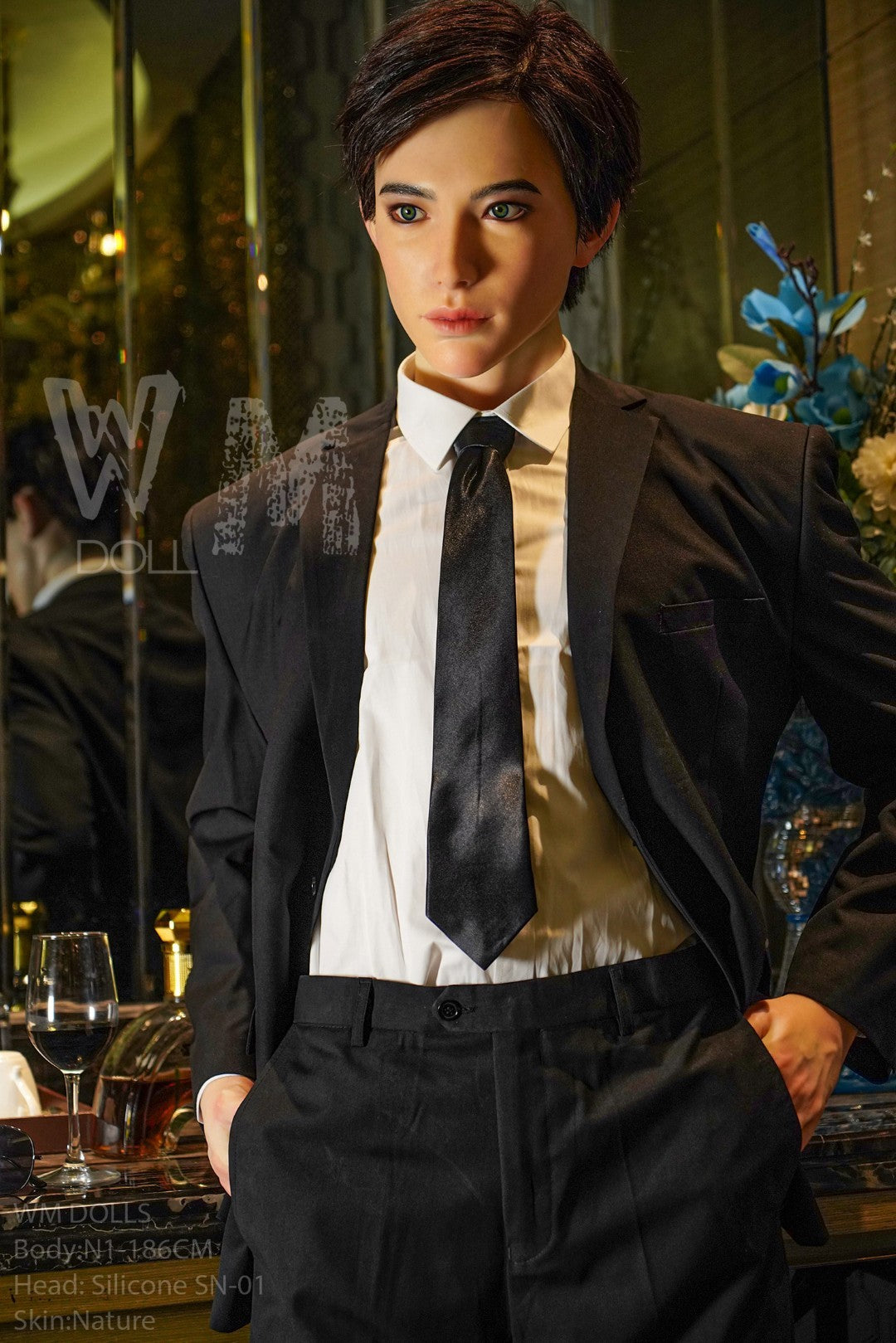 Kenji mâle poupée sexuelle (WM-Doll 186 cm #N1 Silicone)