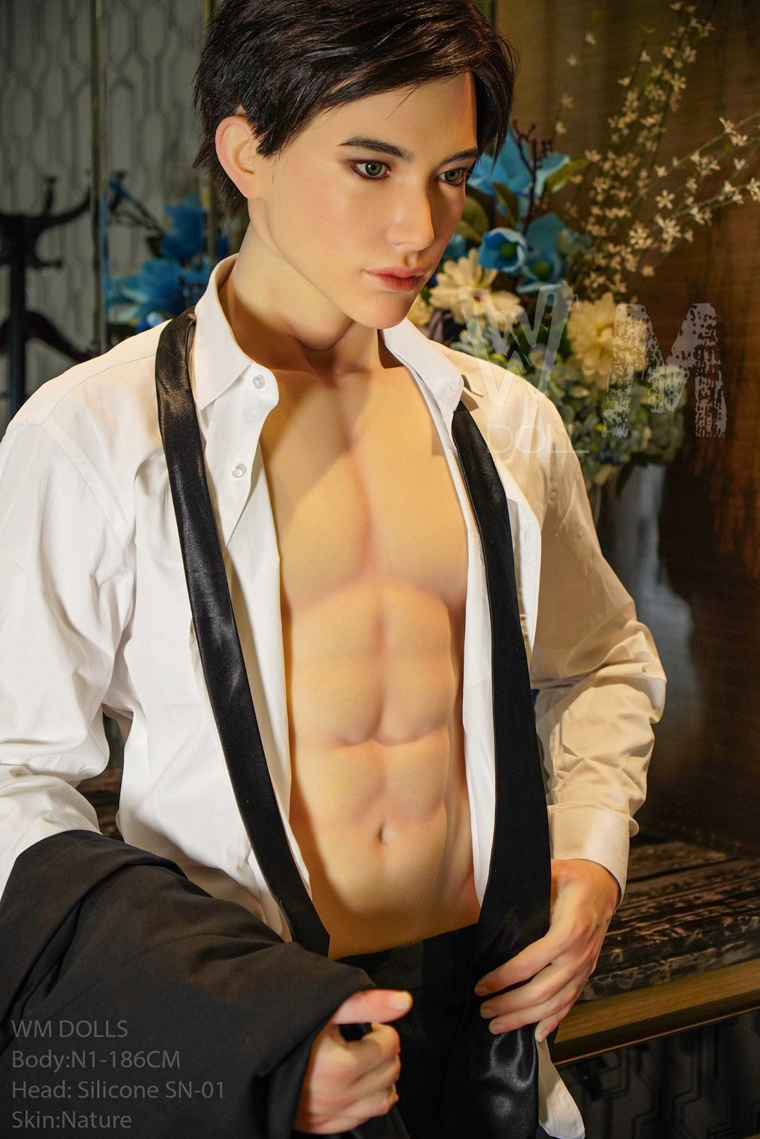 Kenji mâle poupée sexuelle (WM-Doll 186 cm #N1 Silicone)