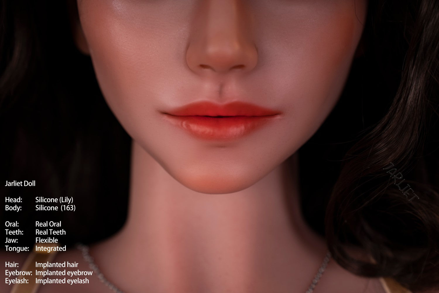 Lys poupée sexuelle (Jarliet 163 cm (coupe D en silicone)