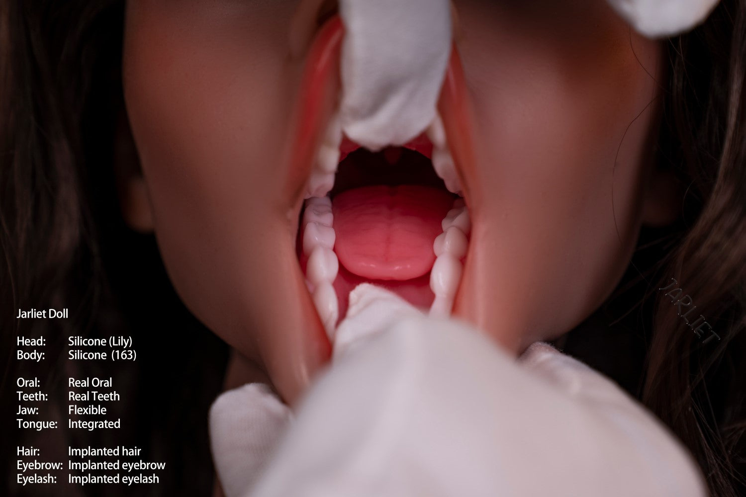 Lys poupée sexuelle (Jarliet 163 cm (coupe D en silicone)