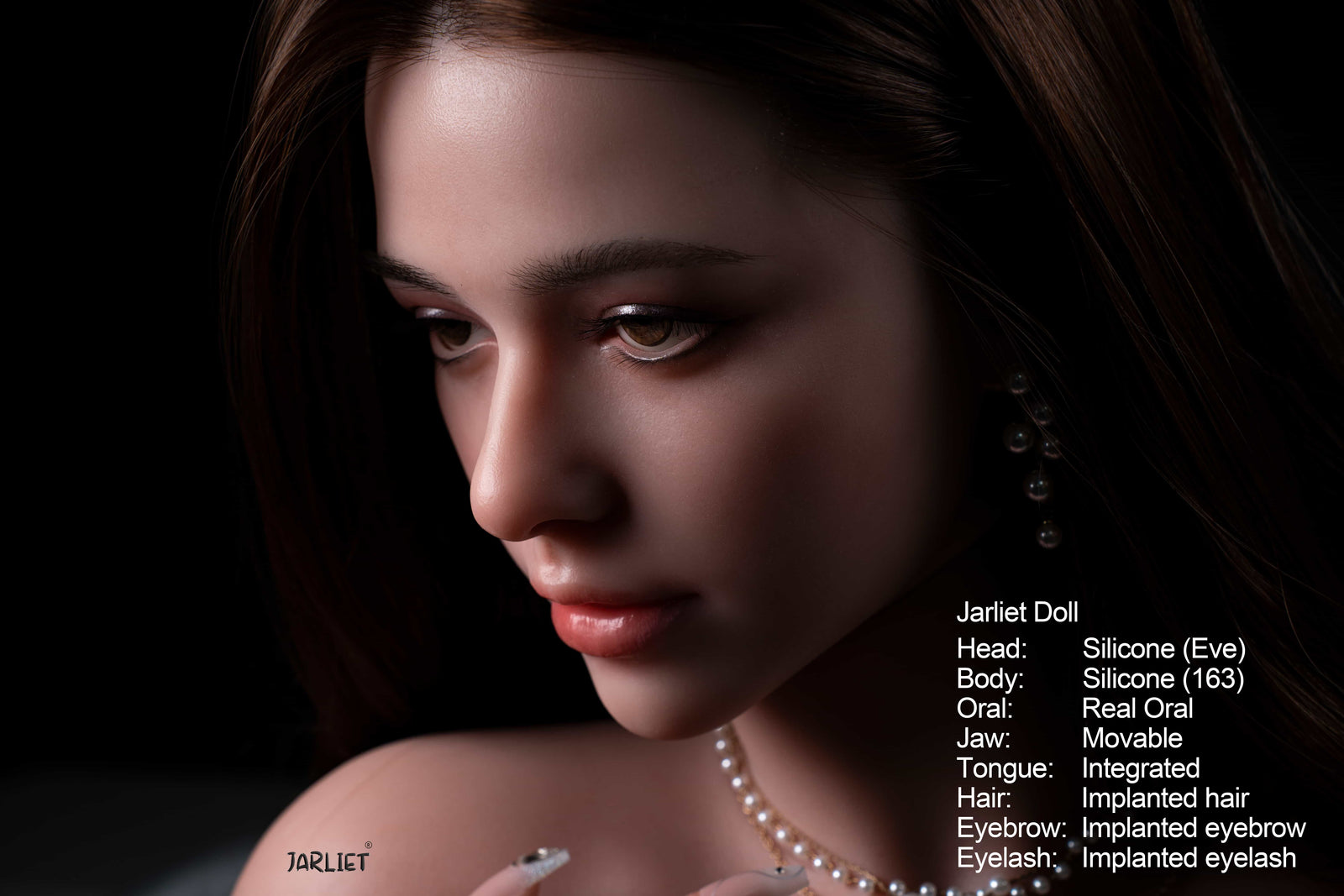 Veille poupée sexuelle (Jarliet 163 cm (coupe D en silicone)