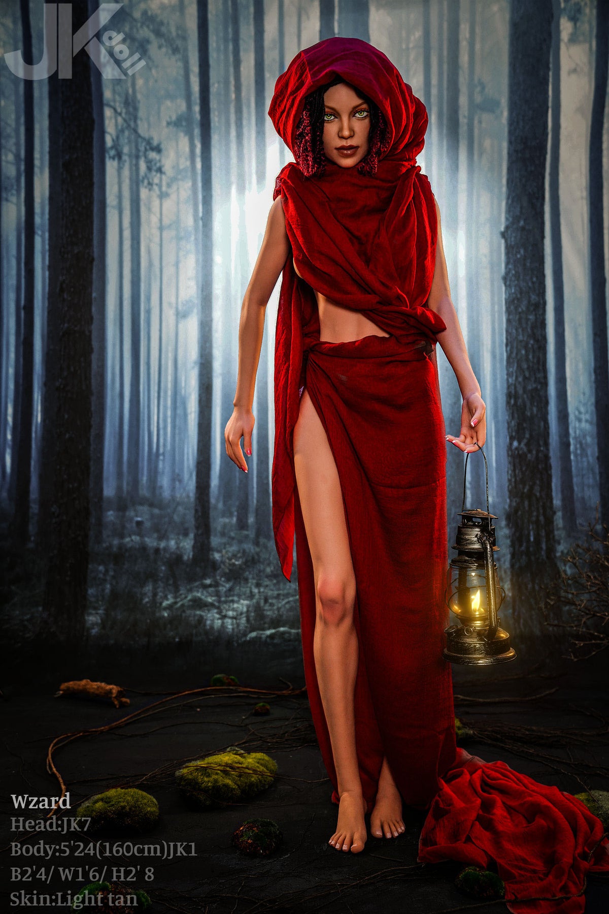 Magicien poupée sexuelle (JK-Doll Bonnet D 160 cm JK7 TPE)