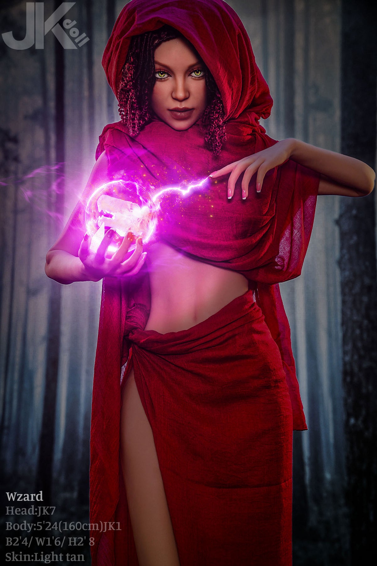 Magicien poupée sexuelle (JK-Doll Bonnet D 160 cm JK7 TPE)