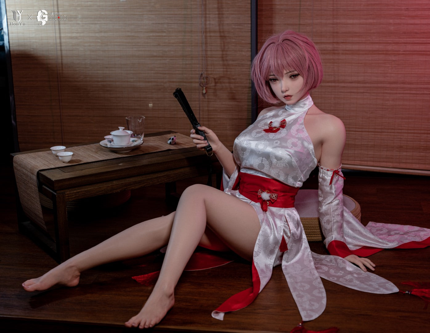 poupée sexuelle Eva (Poupée HouYu 150cm Bonnet F Silicone)