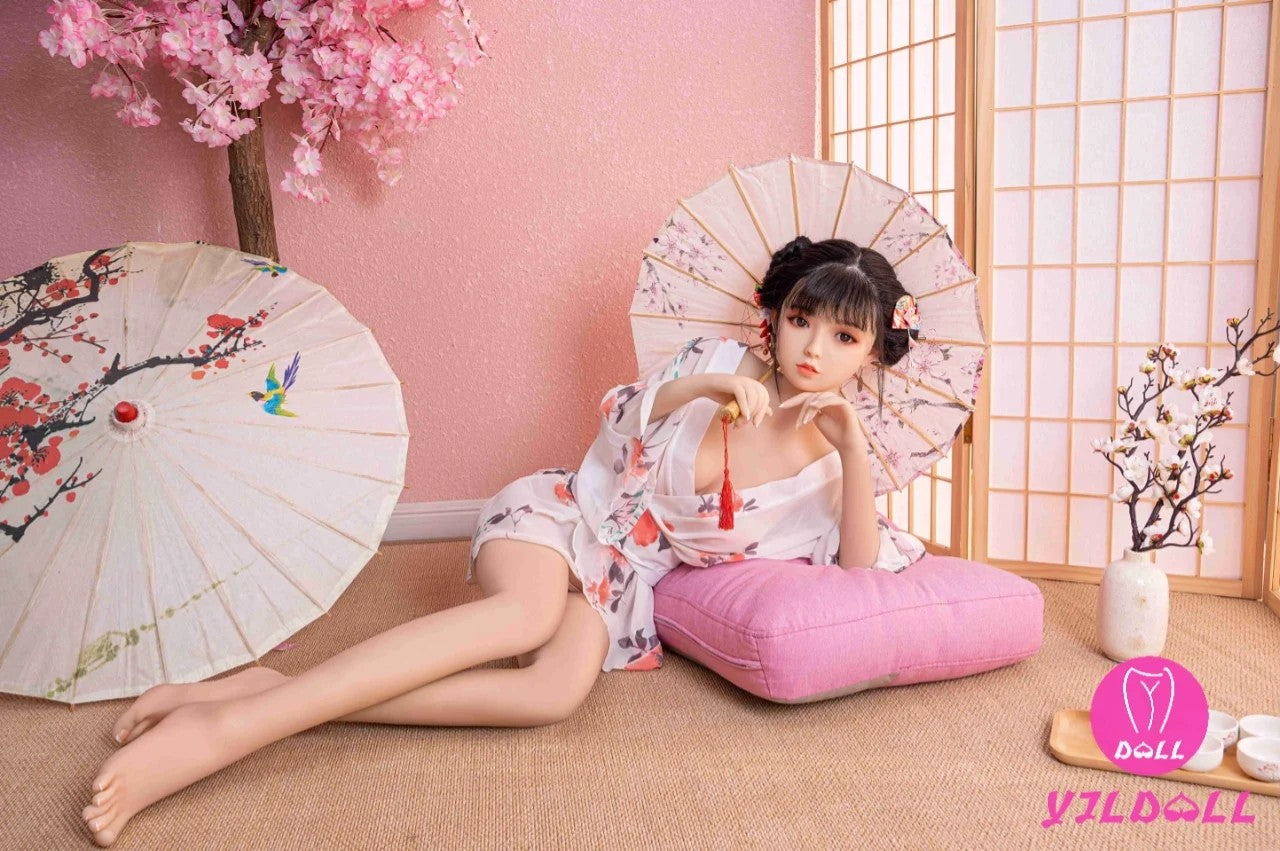 Irène poupée sexuelle (YJL Doll Bonnet C 148 cm #210 TPE+Silicone)