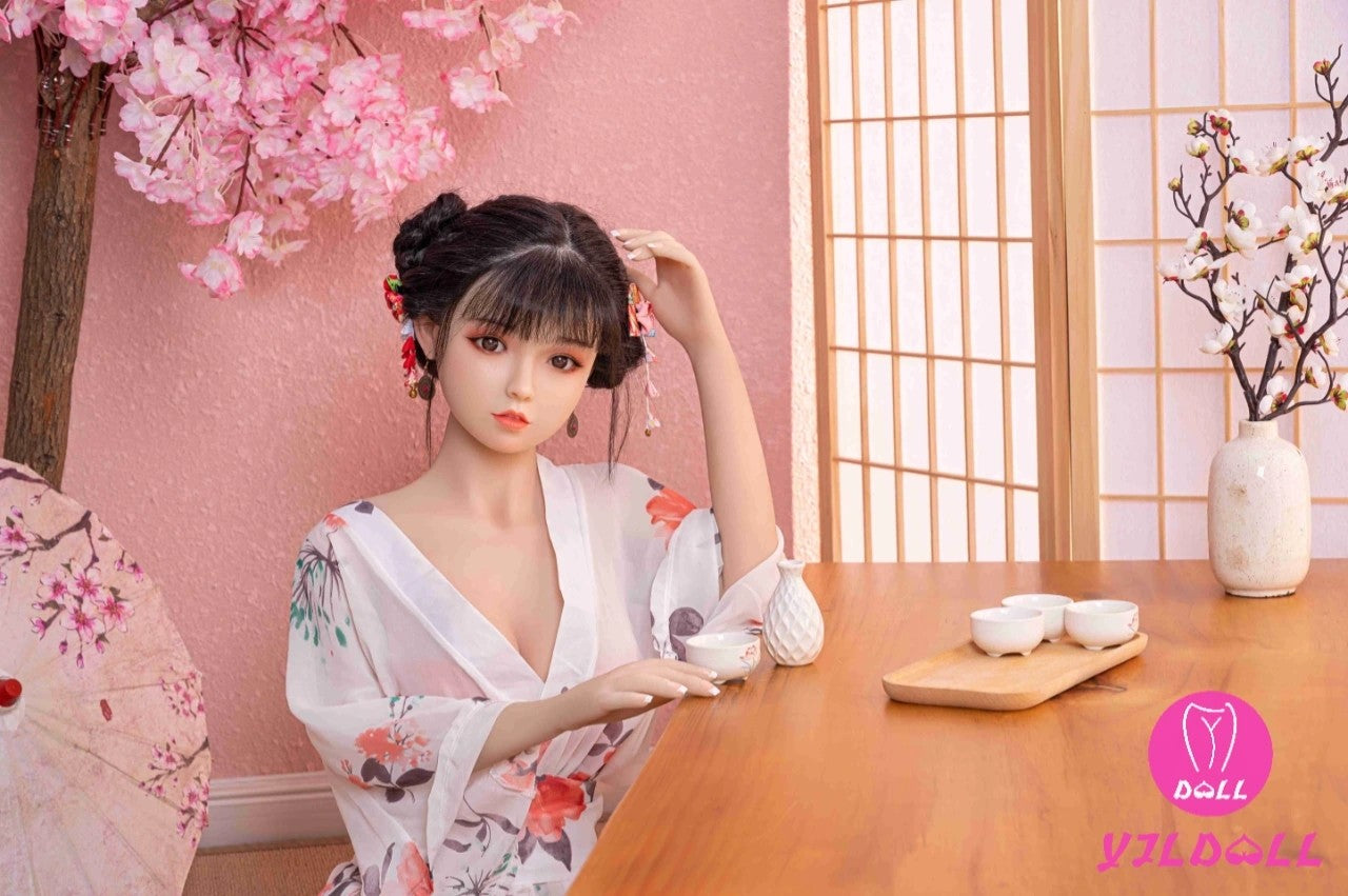 Irène poupée sexuelle (YJL Doll Bonnet C 148 cm #210 TPE+Silicone)