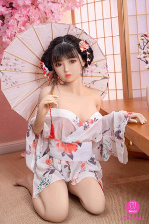 Irene poupée sexuelle (YJL Doll 148cm Cup # 210 TPE + Silicone)