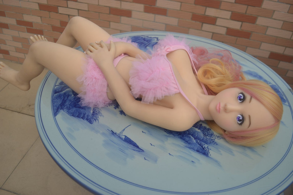 Mila poupée sexuelle (WM-Doll Classic Mini bonnet D 100 cm #101 TPE)