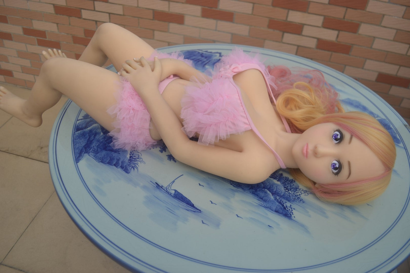 Mila poupée sexuelle (WM-Doll Classic Mini bonnet D 100 cm #101 TPE)