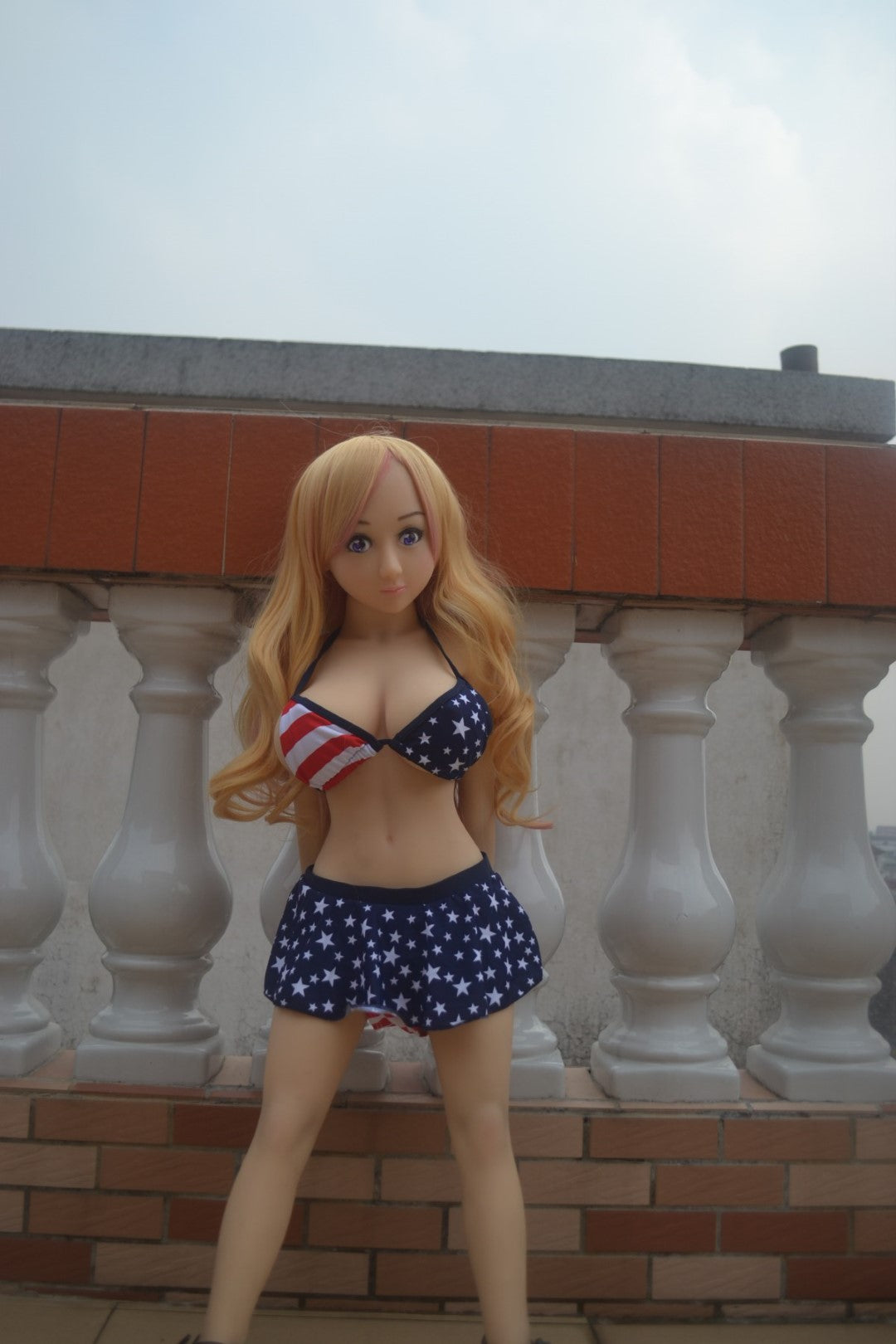 Mila poupée sexuelle (WM-Doll Classic Mini bonnet D 100 cm #101 TPE)