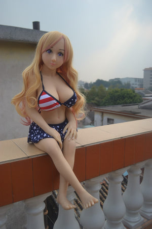 Mila poupée sexuelle (WM-Doll Classic Mini 100cm D-Kupa # 101 TPE)