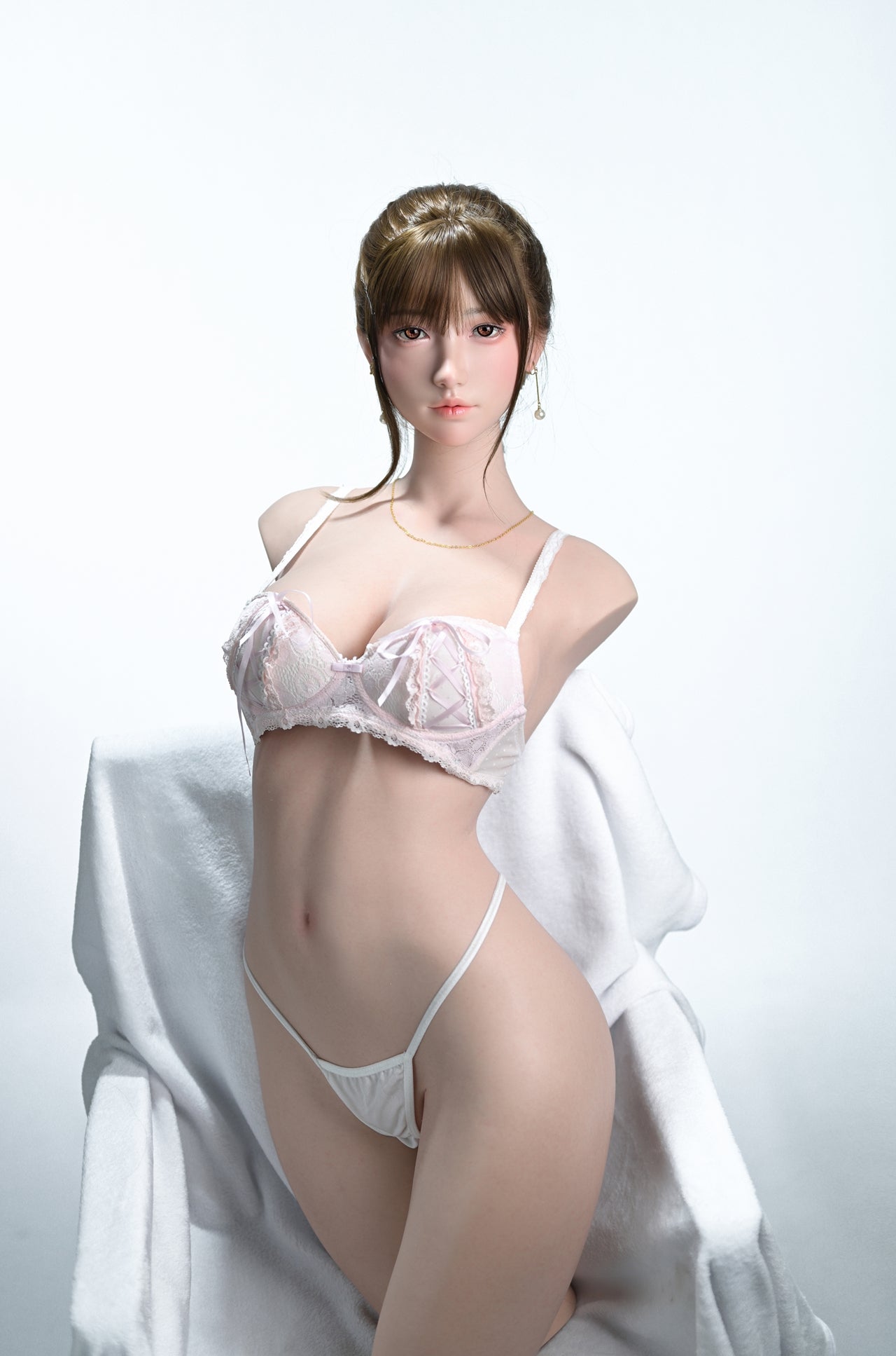 Torse de Zhang Yingxi poupée sexuelle (FUDoll 95 cm G-Cup Silicone)