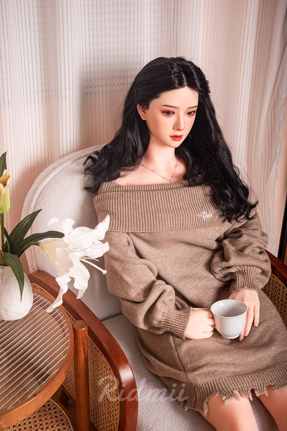Muncey poupée sexuelle (Ridmii Doll 163 cm C-Cup TPE + Silicone)