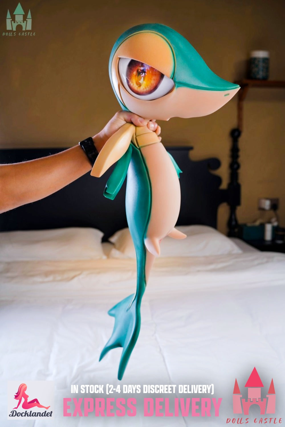 Snivy poupée sexuelle (Dolls Castle 80 cm en silicone)