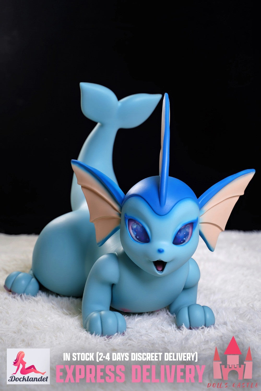 Vaporéon poupée sexuelle (Dolls Castle 100 cm en silicone) EXPRESS Poupée Pokémon en stock