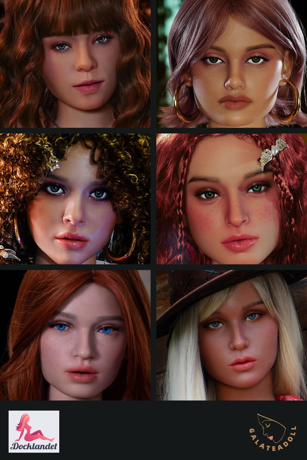 Tête supplémentaire (Galatea Doll Silicone d'origine)