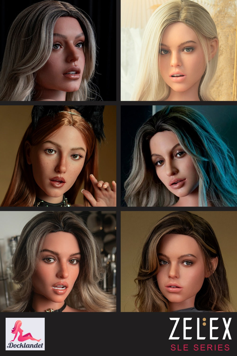 Tête supplémentaire (Zelex Doll SLE SILICON ORIGINAL)