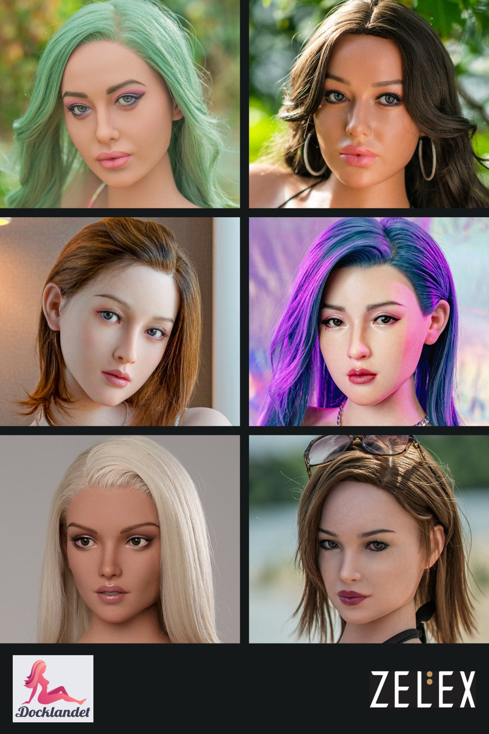 Tête supplémentaire (Zelex Doll Original)