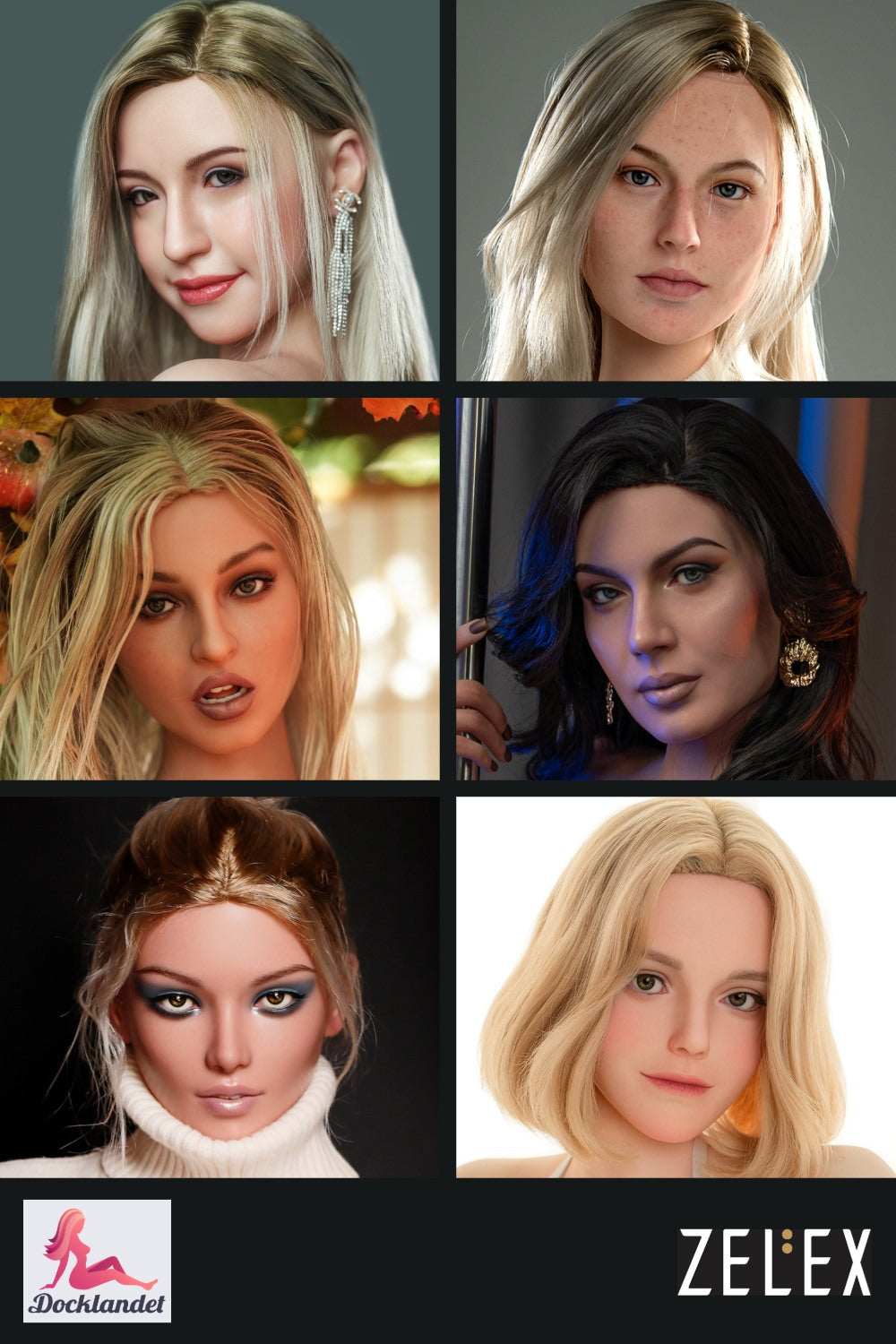 Tête supplémentaire (Zelex Doll Original)