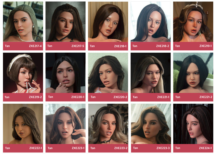 Tête supplémentaire (Zelex Doll SLE SILICON ORIGINAL)