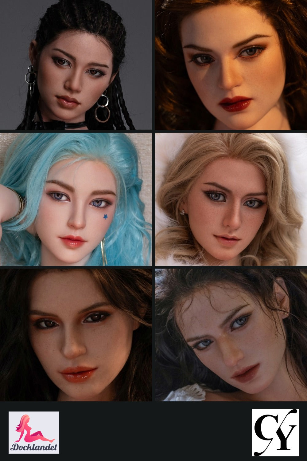 Tête supplémentaire (TOP-CYDoll Silicone d'origine)