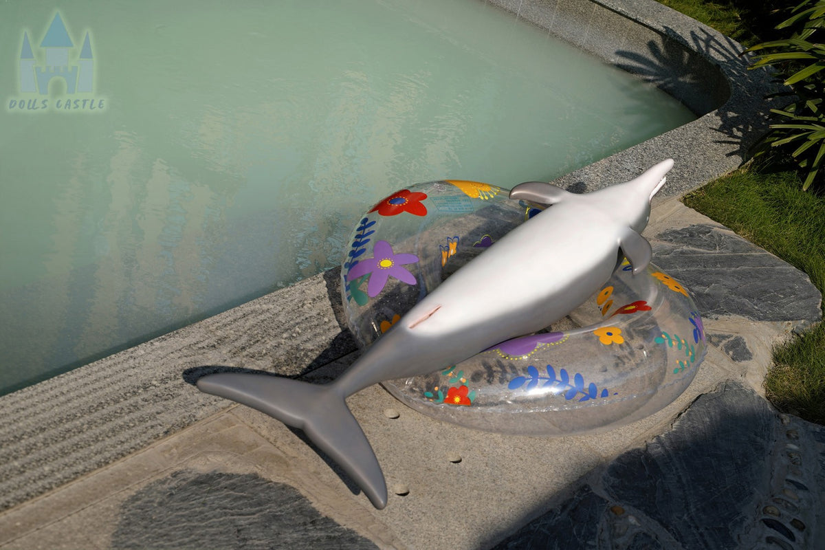 Dauphin poupée sexuelle (Dolls Castle 130 cm en silicone)