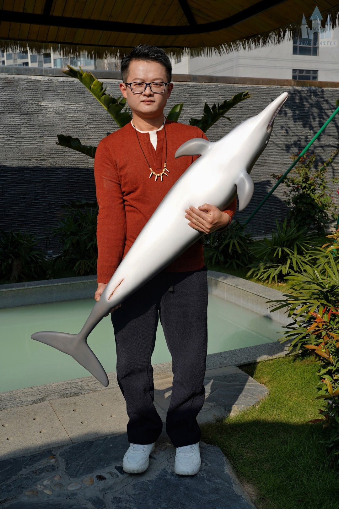 Dauphin poupée sexuelle (Dolls Castle 130 cm en silicone)