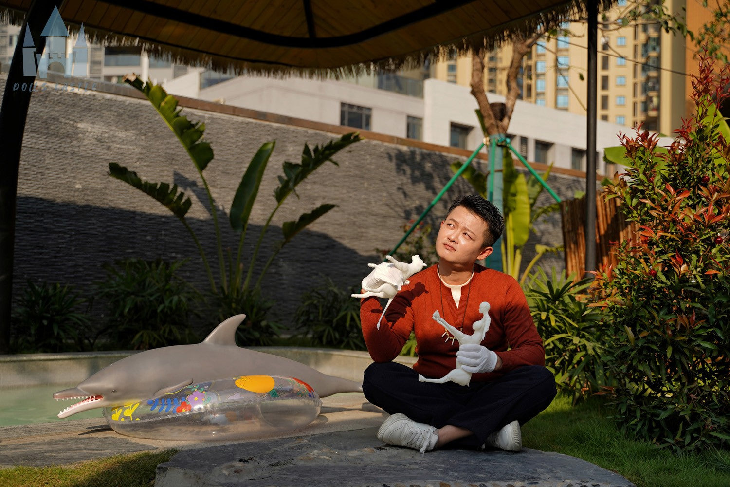 Dauphin poupée sexuelle (Dolls Castle 130 cm en silicone)