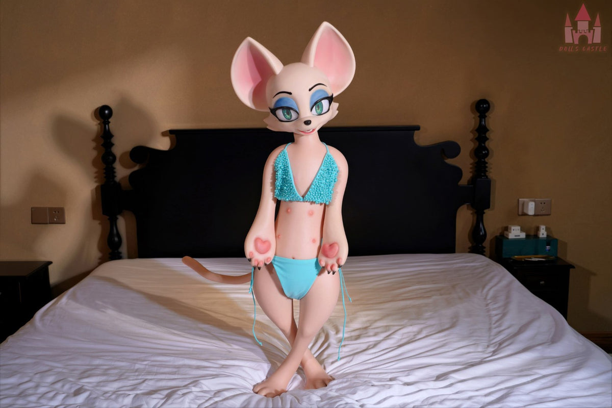Chauve-souris du château poupée sexuelle (Dolls Castle Bonnet A 100 cm #SZ16 Silicone)