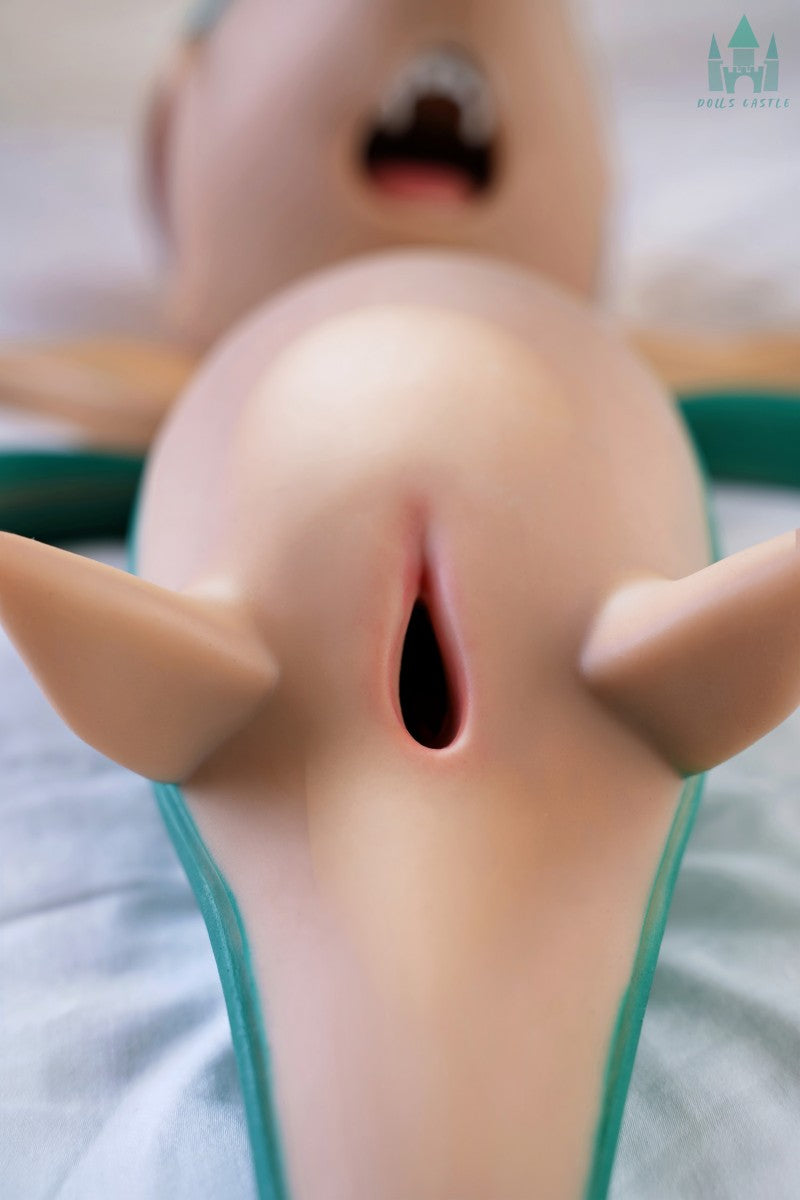 Snivy poupée sexuelle (Dolls Castle 80 cm en silicone)