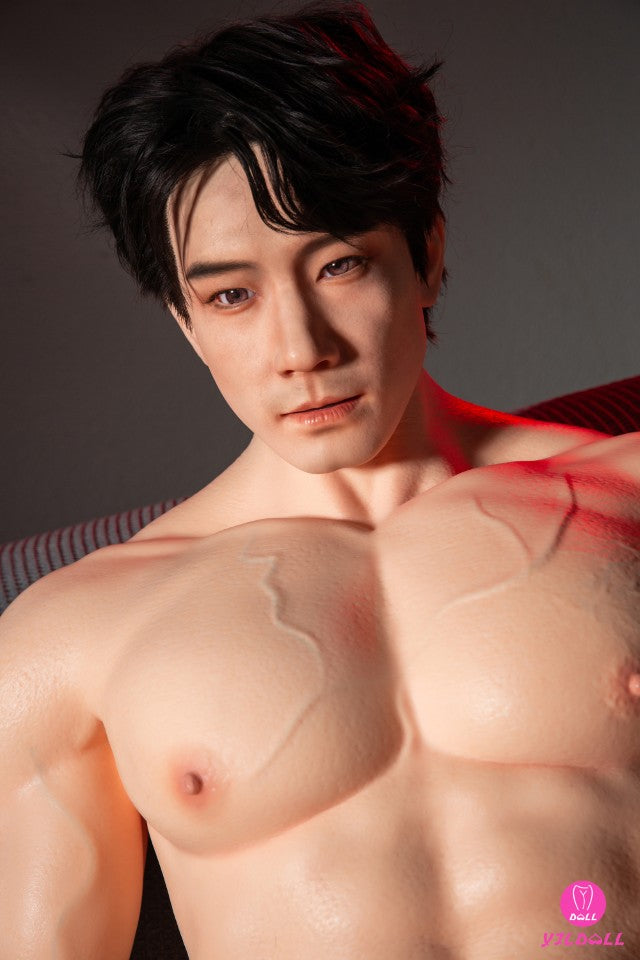 Frank Mâle poupée sexuelle (YJL Doll 175 cm MD023 Silicone Pro)
