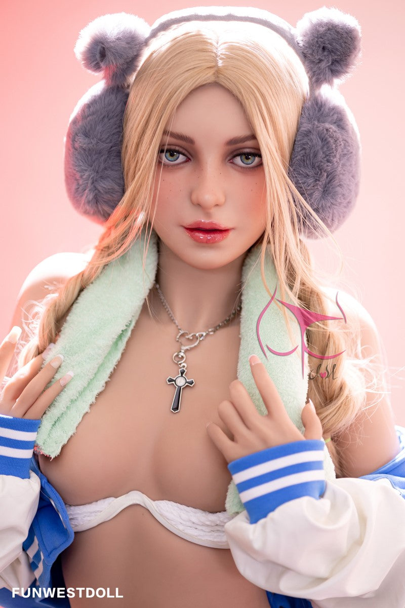 Eudora poupée sexuelle (FunWest Doll 159cm A-Cup # 031 TPE)