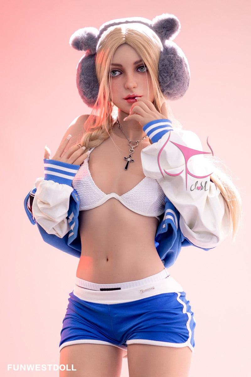 Eudora poupée sexuelle (FunWest Doll 159cm A-Cup # 031 TPE)