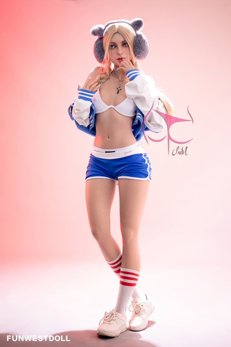 Eudora poupée sexuelle (FunWest Doll 159cm A-Cup # 031 TPE)