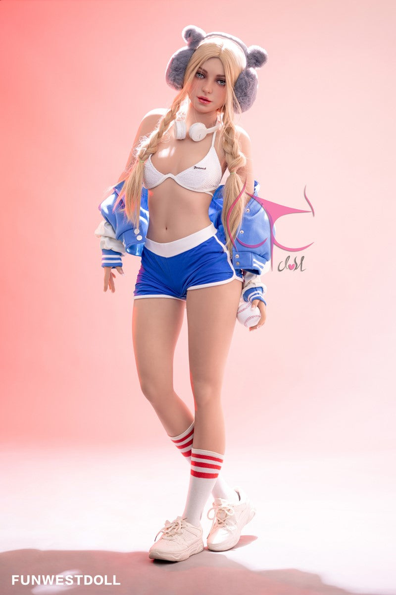 Eudora poupée sexuelle (FunWest Doll 159cm A-Cup # 031 TPE)