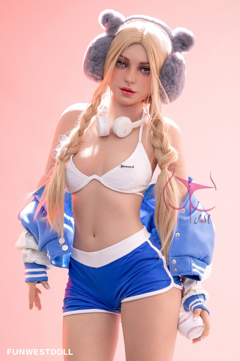 Eudora poupée sexuelle (FunWest Doll 159cm A-Cup # 031 TPE)