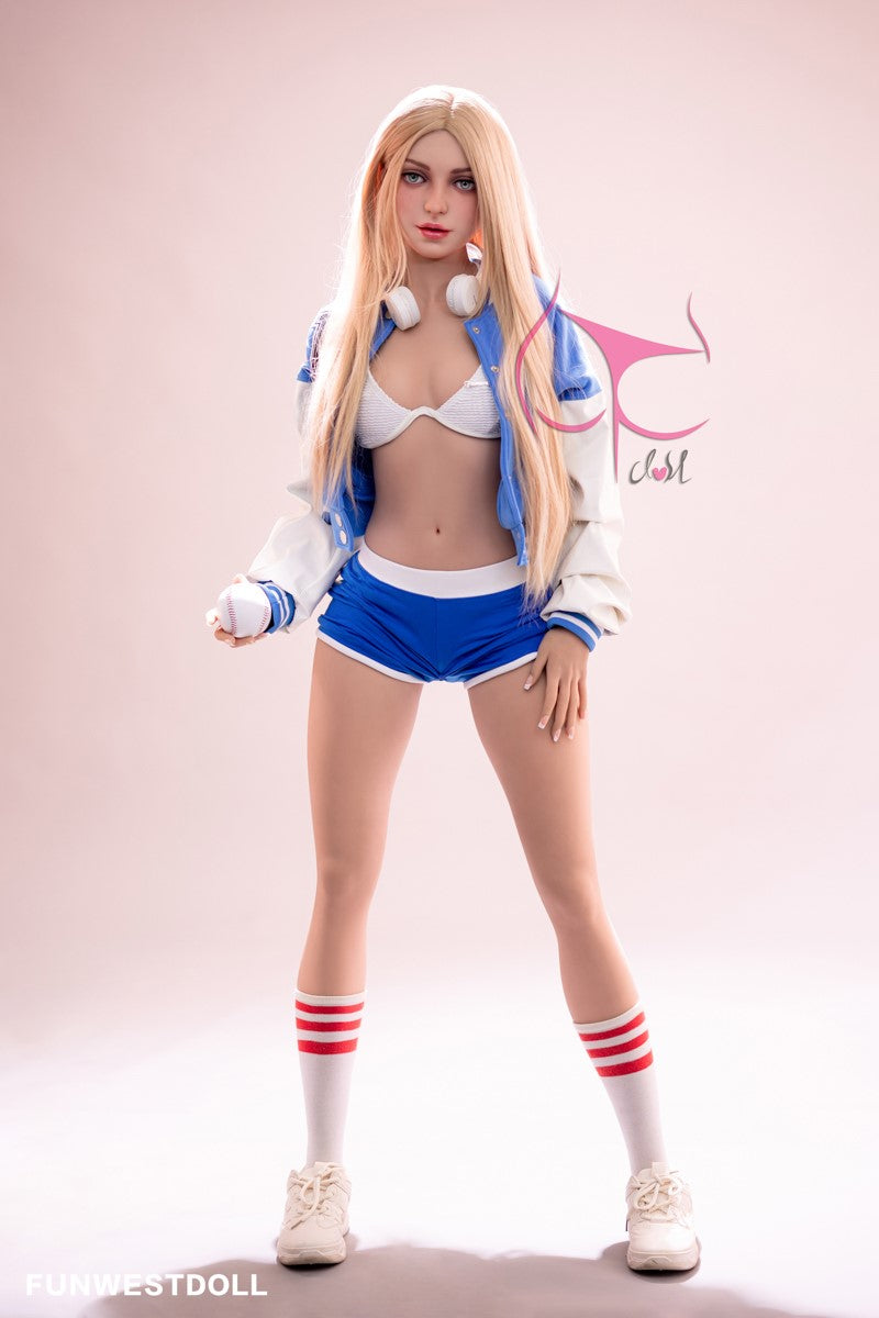 Eudora poupée sexuelle (FunWest Doll 159cm A-Cup # 031 TPE)