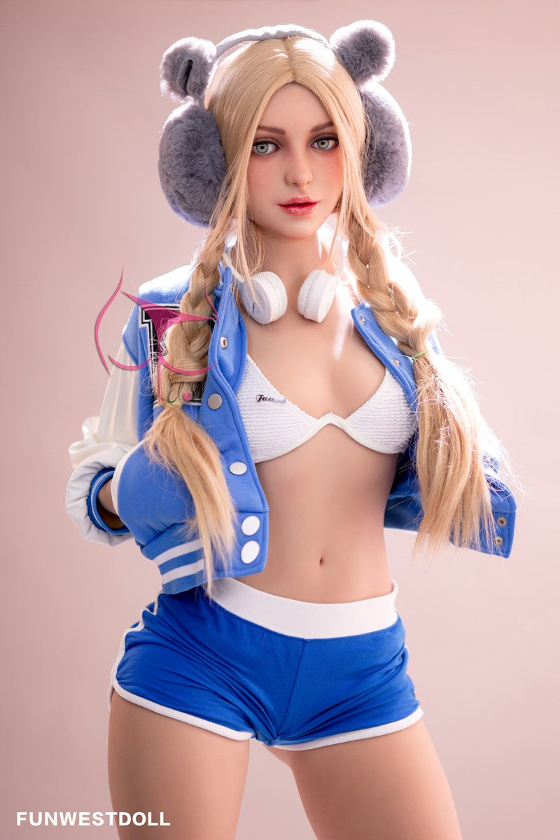 Eudora poupée sexuelle (FunWest Doll 159cm A-Cup # 031 TPE)