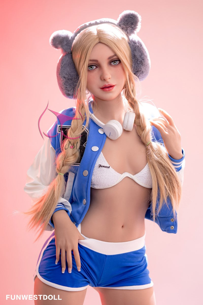 Eudora poupée sexuelle (FunWest Doll 159cm A-Cup # 031 TPE)
