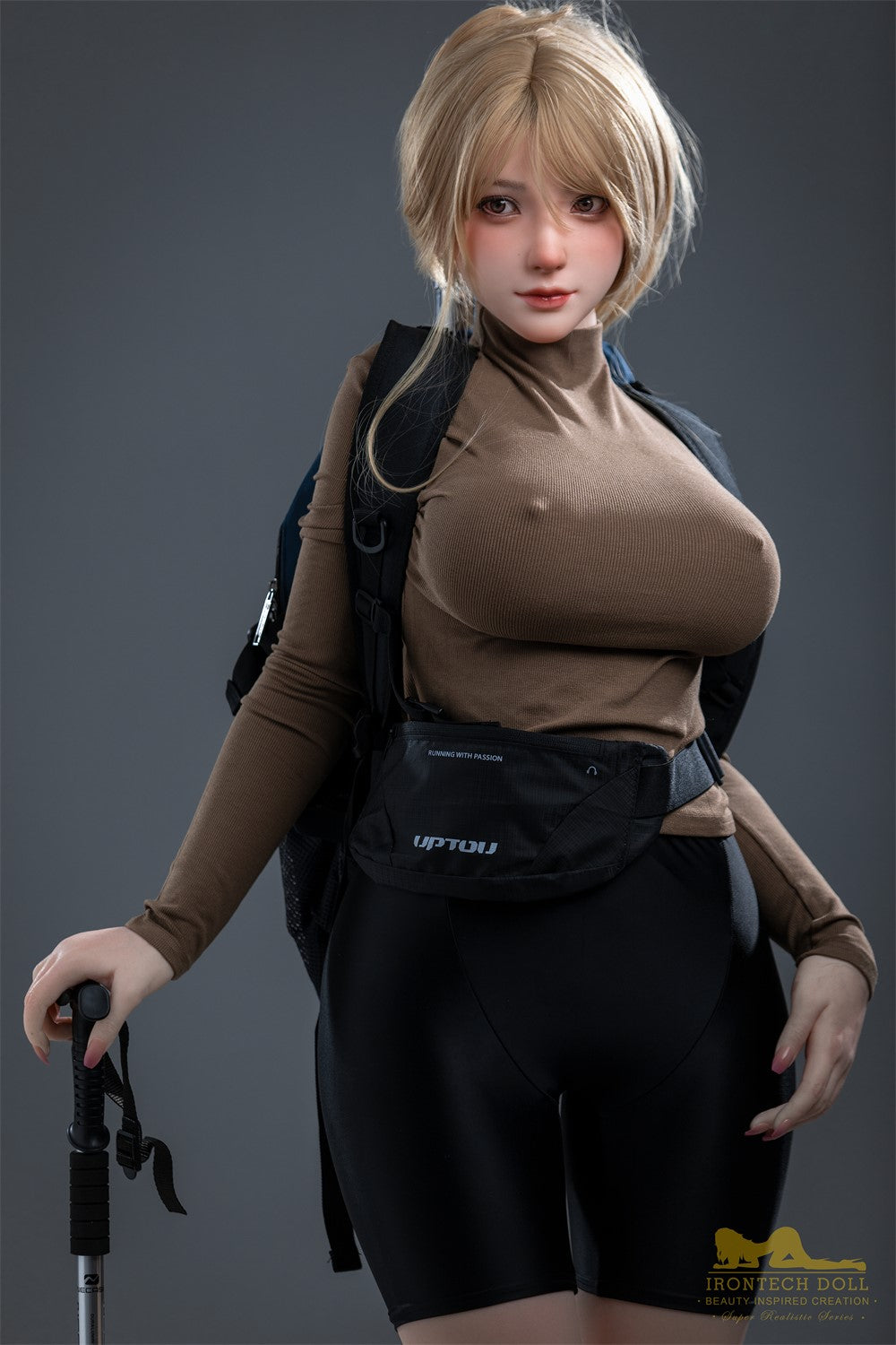 Minou poupée sexuelle (Irontech Doll 165 cm F-Cup S32 Silicone)