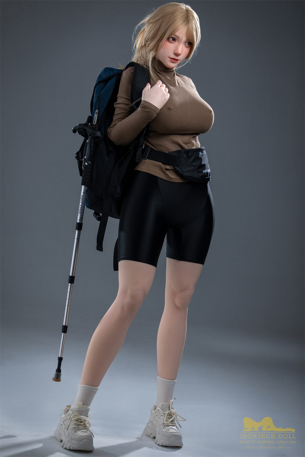 Minou poupée sexuelle (Irontech Doll 165 cm F-Cup S32 Silicone)