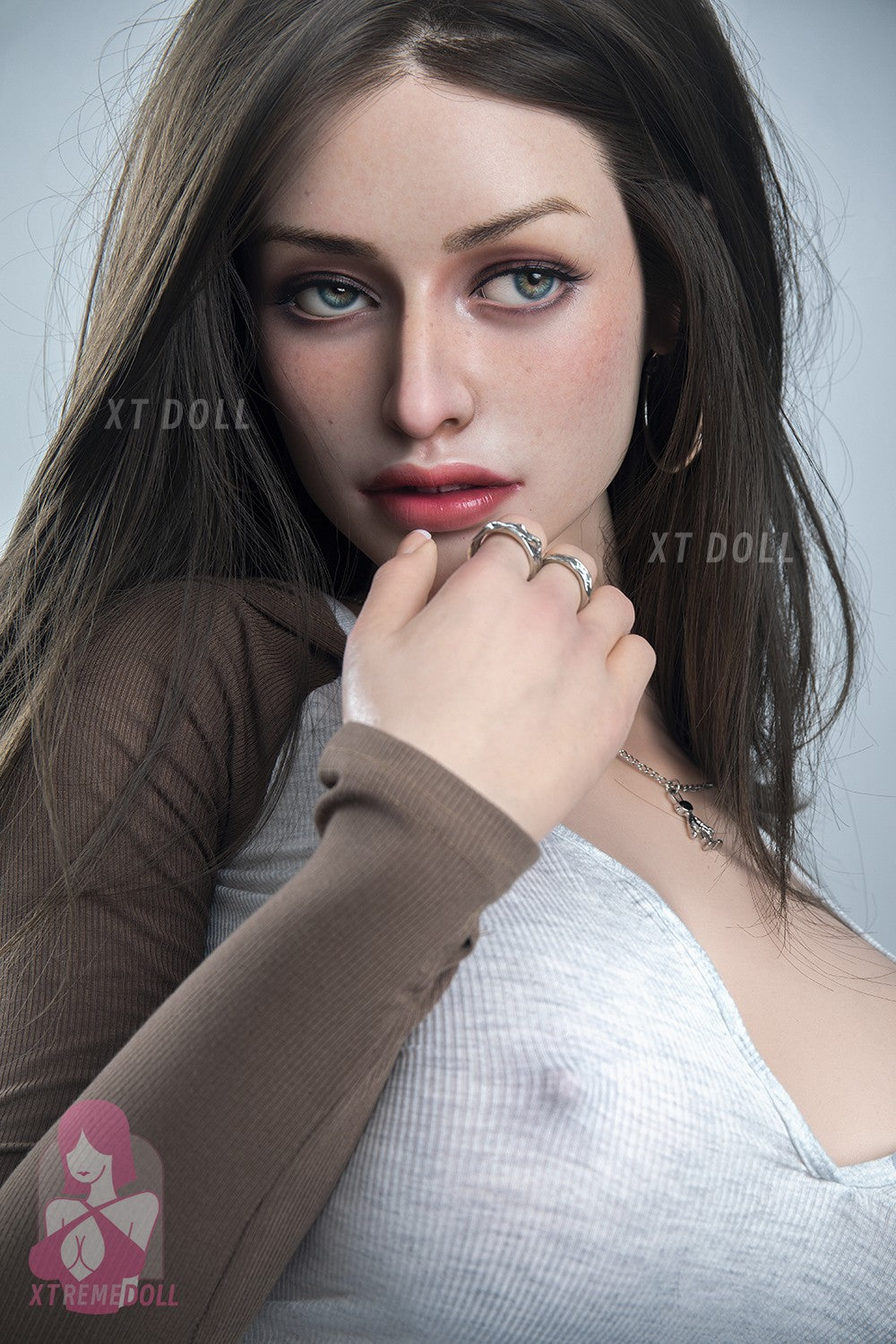 Everleigh poupée sexuelle (XT Doll 162 cm (Coupe G #XT-19 Silicone)
