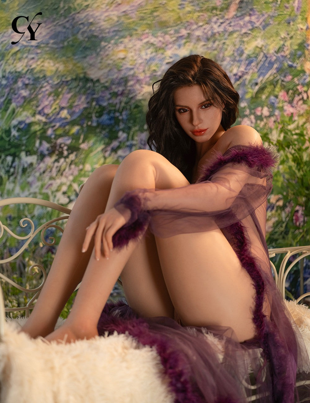 Elodie poupée sexuelle (TOP CYDOLL 176cm E-Cup TPE + Silicone)